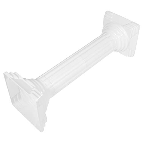 GANAZONO Colonna Romana Fioriere Da Esterno Supporto a Colonna Per Piante e Sculture Nozze Giardino Zen Piedistallo Bianco Colonna Greca Supporto Per Vaso Di Fiori Plastica Semplice Bianca