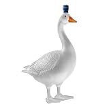 anwhriet Grey Goose Wodka-Flasche zum 30. Jahrestag, 350 ml, Milchglas, kein Verschütten, für Zuhause, Bar, Dekoration (grau)