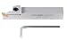Accusize Industrial Tools 3/4'' by 3/4'' Heavy Duty Indexable Grooving Cut-Off Holder, Nickel Plated, Gtn-3 Tin Coating Carbide Insert, 2415-5030