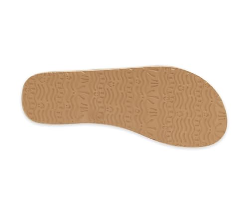 Image of Sanuk Yoga Joy Womens Flip Flops | Yoga Mat Footbed | Sandals for Women | Womens Yoga Sandals | Women's Beach Sandals