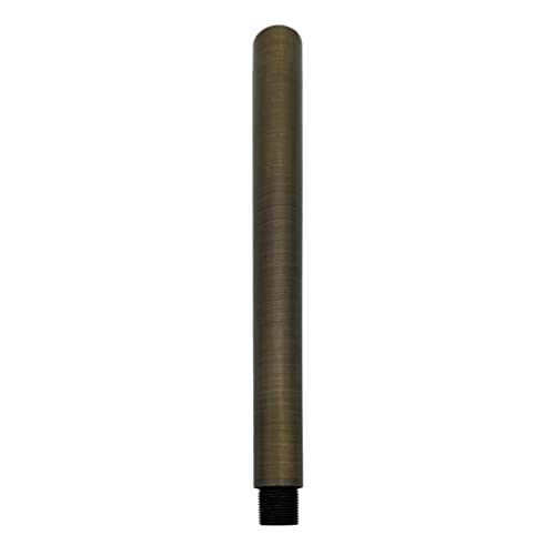 Landscape Lighting Extension Pole - Brass Landscape Lighting Extension Riser To Make Spotlights And Pathway Outdoor Lights For Yard Taller, Lamp Extension Rod For Landscape Accent Lights (12") #TOP5