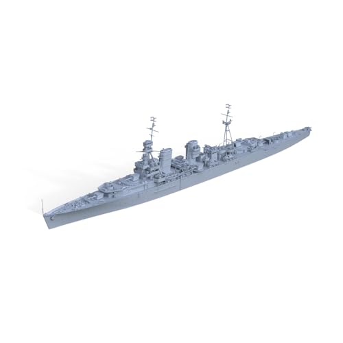 Image of MRY-SFW SSC1200561 1/1200 Military Model Royal Navy HMS Hawkins Cruiser