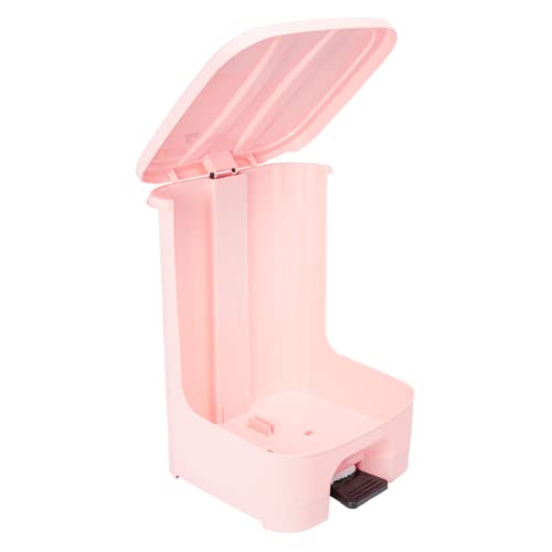 Image of Premium Step-On Padel Dustbin For Kitchen And Home | Garbage Bin With Removable Bucket And Smooth Paddle Mechanism | Wastebin For Office, Bathroom, Bedroom (19 LITER, GREY)