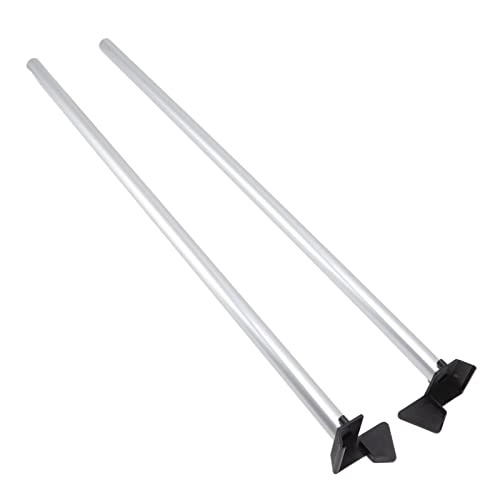 Greenhouse Rainwater Gutter Water Butt Down Pipe Kit, 2Pcs 82cm PVC Aluminum Alloy Greenhouse Downpipes Rainwater Gutter Pipes Greenhouse Water Butt Down Pipes for Medium Sized Greenhouse