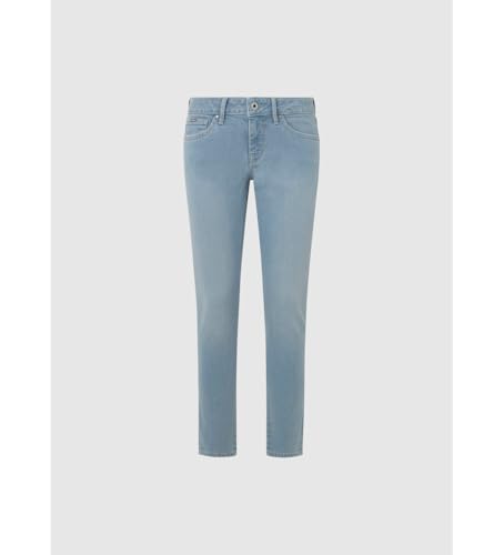 Pepe Jeans Para Mujer. PL204583PF2 Jeans Skinny Azul (25/30), Casual, AlgodóN, Denim, Sostenible - 3