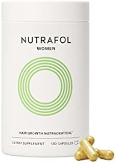 Nutrafol Women's Hair Growth Supplement | Ages 18-44 | Clinically Proven for Visibly Thicker & Stronger Hair | Dermatologist Recommended | 1 Bottle | 1 Month Supply