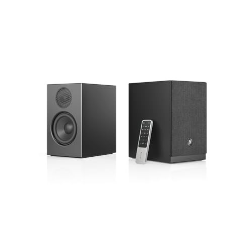 Image of Audio Pro A28 W - TV, Gaming & Music Speaker, Multiroom, WiFi and Bluetooth, AirPlay 2, Google Cast, Spotify Connect - Black