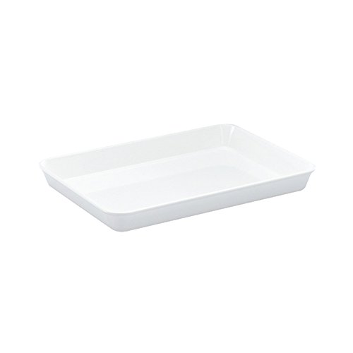 WACA 1404 Auslageschale Präsentationsschale 350 x 250 x 40 mm, Farbe:weiß