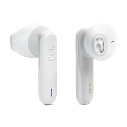 JBL Vibe Flex Draadloze Bluetooth-hoofdtelefoon, driver 12 mm, afspelen 32 uur, waterdicht en stofdicht IP54 - wit - Afbeelding 3