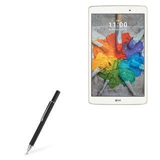 BoxWave Stylus Pen Compatible with LG G Pad X 8.0 - FineTouch Capacitive Stylus, Super Precise Stylus Pen - Jet Black
