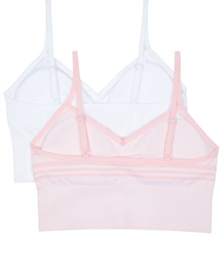 Image of Maidenform Girls Seamless Ruched Crop Bra