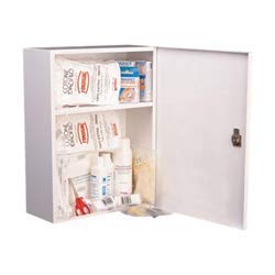 Markin Y580901MF botiquín de primeros auxilios Kit de primeros auxilios para casa - Botiquín de primeros auxilios (Kit de primeros auxilios para casa, Blanco, Metal, 400 mm, 300 mm, 15 mm)