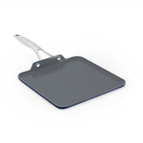 Calphalon® Premier Ceramic Nonstick 11' Square Griddle, Midnight Blue