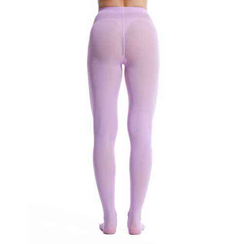 Image of Frola Semi Opaque Tights for Women 40 Denier Matte Solid Color Pantyhose Soft Stockings Nylons Under Dress