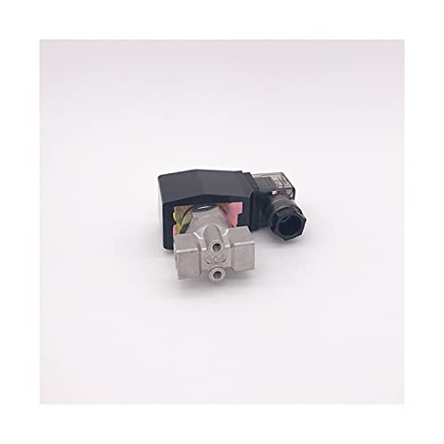 Électrovanne normalement ouverte AC 220V en acier inoxydable pour eau - 3
