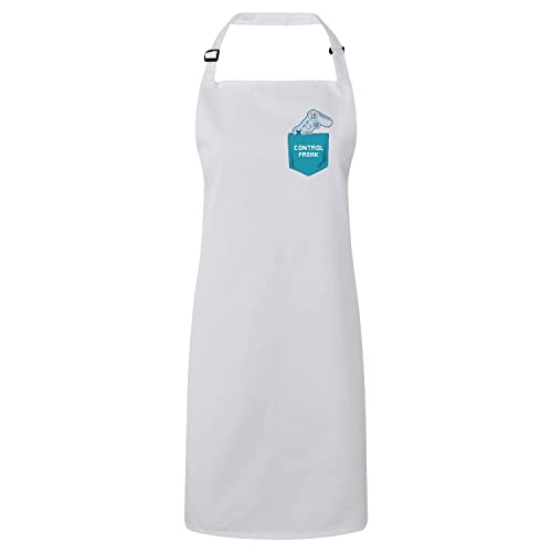 Tablier cuisine Control Freak blanc pour ne plus tacher vos vêtements