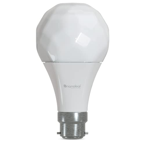Nanoleaf Essentials Lampadina LED B22 RGBW Smart e Dimmerabile - Luci Led 16M Colori Thread & Bluetooth, Funziona con Google Home Apple, Sincronia Musica e Monitor, Decorazioni Casa e Gaming - Immagine 2