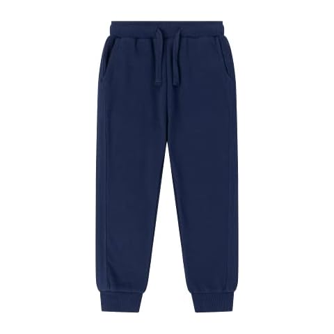 Amomí Pantalón de chándal Niño Pantalón de Deporte Niño Pantalon Largo Rizo Niño 10 Años 100% Algodón Cover