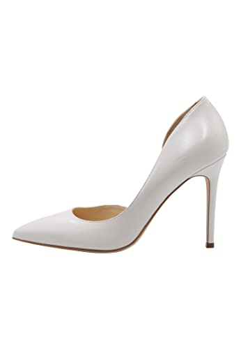 Escarpins femme cuir ivoire caspio talons hauts pointure 38 escarpins chics
