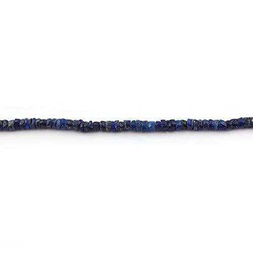 Perles lapis-lazuli facettées pour atelier bijoux bohèmes chic fait main