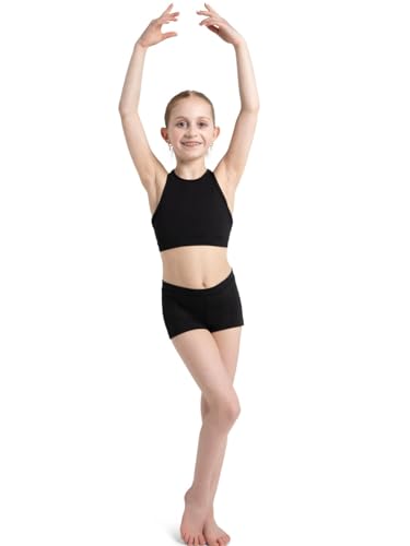 Capezio Girls' Boy Cut Low Rise Short