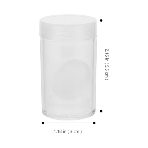 20 cajas plásticas transparentes para monedas VALICLUD miniatura 2