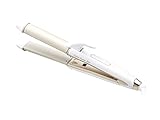 コイズミ ヘアアイロン 2WAY ストレート & カール 30mm サロンセンス 300 シルキーモイスト 海外対応 ホワイト KHR-7520/W