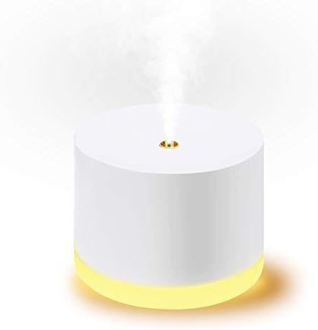 MayPal Humidifiers for Bedroom,Cool Mist Humidifier,780ml Wireless Quiet Mini Humidifiers with Night Light for Baby Office,Easy to Clean,2 Spray Modes,Waterless Auto Shut-Off