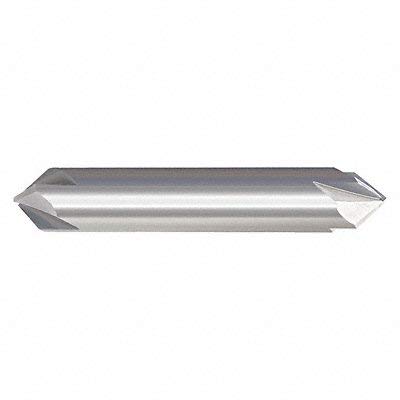Chamfer End Mill, 3/16 in. Dia, Carbide