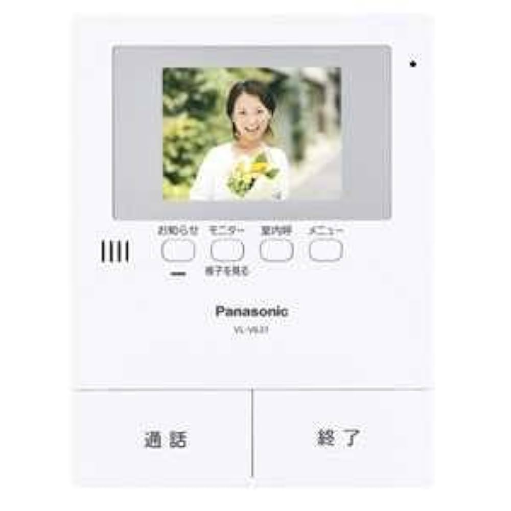 (未使用･未開封品)　Panasonic 増設モニター VL-V631K p1m72rm Amazon | Panasonic 増設モニター VL-V631K | インターホン