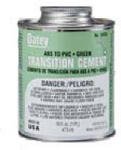 4 OZ ABS to PVC Transition Green Cement (30900) (24/Each)