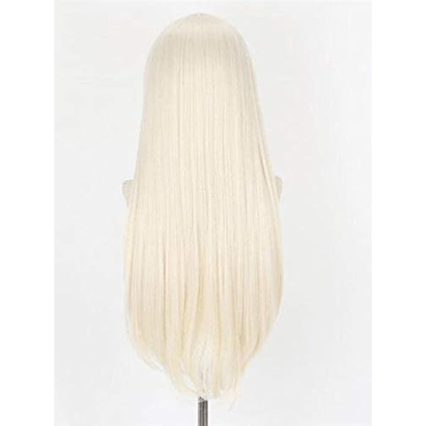 Anime Cosplay Pruiken voor Kakegurui Yomoduki Runa,Silver Gold Synthetische Pruiken Halloween Feest Pruik Voor Dames en Mannen,Game Cosplay Kostuum Props Accessoires