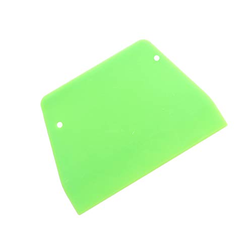 Cortador de pizza, espátula para repostería, espátula de pastelería, espátula de crema, cortador de masa de plástico, herramienta de cocina (verde)