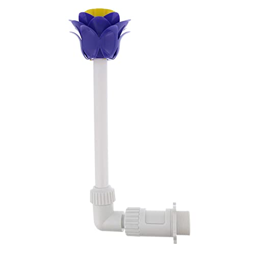 U.S. Pool Supply Swimming Pool Flower Shaped Waterfall Spray Fountain - Adjustable Sprinkle Distance, Pool Spray Aerator Cools Water Temperature - In-Ground, Above-Ground Pools, Ponds, Fun Decoration by U.S. Pool Supply - Used condition - US$15.35