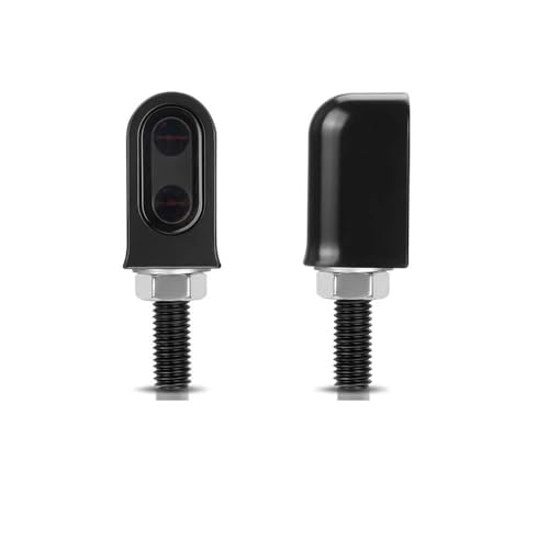 Clignotants de moto lumineux 12V à forte intensité pour lampe de signalisation Café Racer