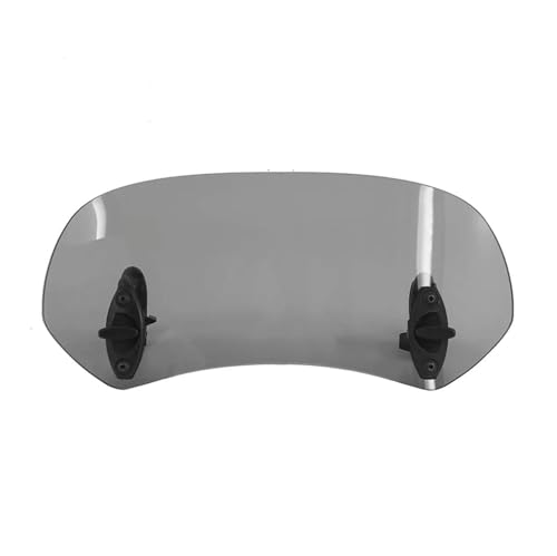 Pare-Brise Moto Déflecteur Ajustable Large Gris pour SYM Citycom 300