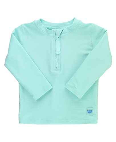 RUGGEDBUTTS Baby/Toddler Boys Long Sleeve Rash Guard Swim Shirt w/UPF 50+