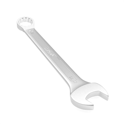 Image of Groz Combination Spanner 11 mm, Length 145 mm | DIN 3113 Standards | Chrome Vanadium, Matt Satin Chrome Combination Wrench Tool | CSP /DIN /11G