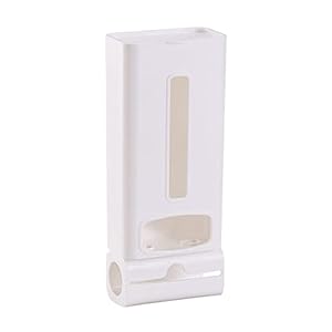 sinzau Müllsackständer, Wandmontage, Große Kapazität, für Küche, Büro, Weiß