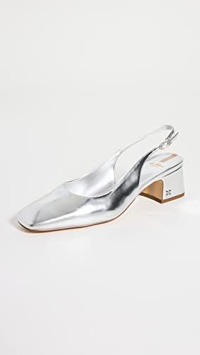 Sam Edelman Women's Terra Slingback, Silver, 6 | Image 1