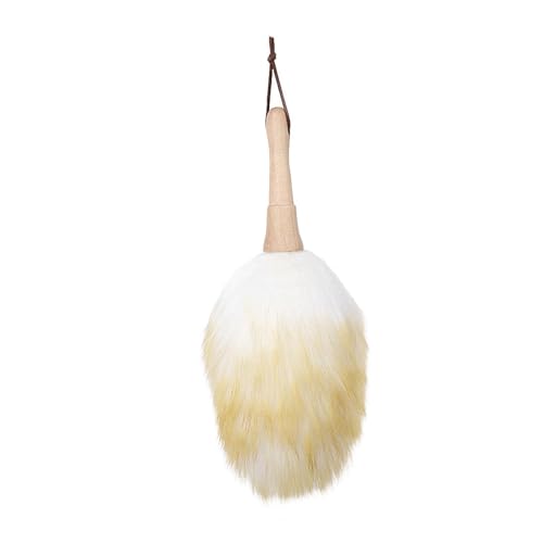 RCGOFOLLOW Cepillo de limpieza para el hogar con mango largo y cabezal flexible, suave y antideslizante, ahorra espacio. , Mango corto