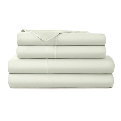 Image of Whisper Organics 100% Organic Cotton Bed Sheets with Deep Pocket 4 Pc. Set