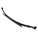BALOCEO Rear Leaf Spring Compatible with 2011-2016 Ford F250 Super Duty Steel Powder Coated Black