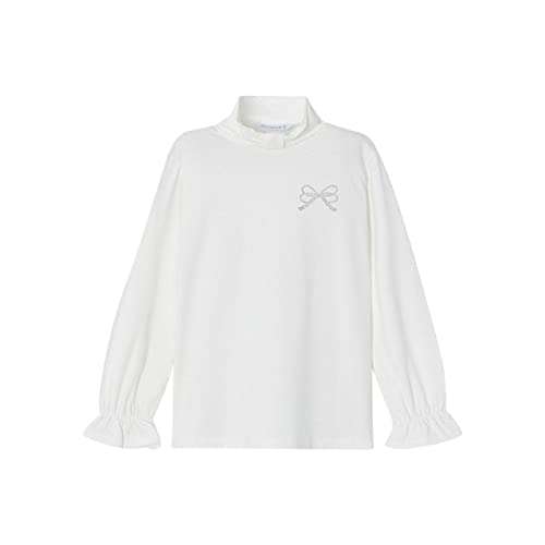 Mayoral Viscose Basic Turtleneck for Girls Natural