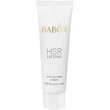 BABOR HSR Lifting Anti Wrinkle Cream, Travel Anti Aging Night Cream, Target Fine Lines & Wrinkles, Vitamin E, Increase Moisture & Radiance, Daily Moisturizer for Smoother Skin, 0.5 oz