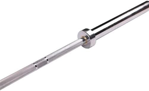 French Fitness 6' Chrome Olympic Bar - 33 Lbs (New)