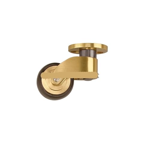 Roulettes en laiton 32mm pour déplacer facilement vos tables et chaises de salon