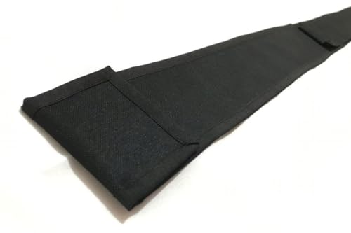 Estojo Capa Flexível Nylon para Taco de Sinuca 1/2 com bolso
