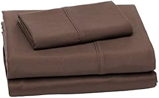 Amazon Basics Microfiber Sheet Set - Twin, Bright White
