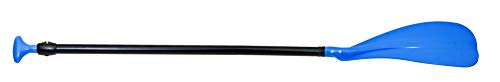 H2o Kayaks Blue Childs Glide - Tabla de remo de aluminio ajustable en 2 partes, longitud ajustable de 122 cm a 168 cm (en 2 partes de longitud máxima de 119 cm)